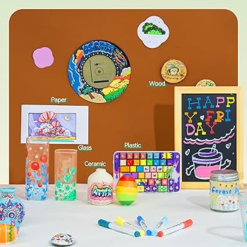 Amazon | Arrtx 90色 ペイントマーカー ペイントペン アクリル